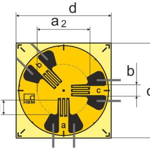 HBM RC (Rosette) Strain Gauge